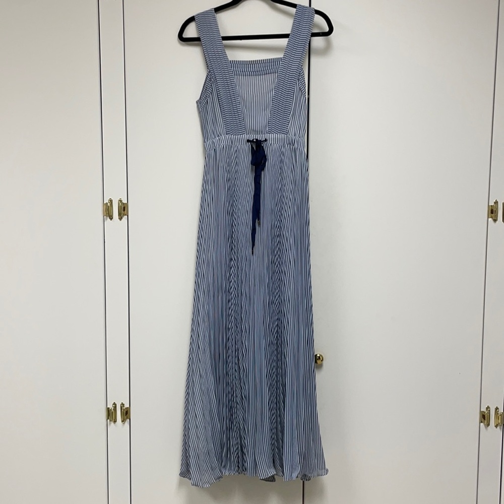 Anthropologie Maeve pinstripes dress SZ. 0 or XS